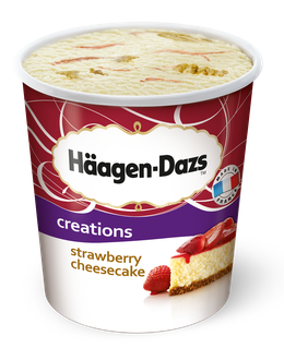 Häagen-Dazs Eis Strawberrys Cheesecake