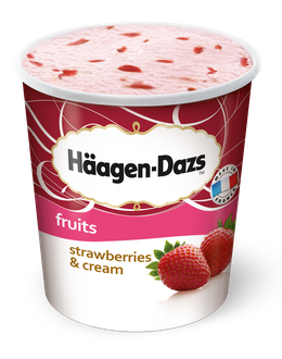 Häagen-Dazs Eis Strawberry